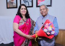 Welcome of Prof. D P Verma by the Member Secretary;?>