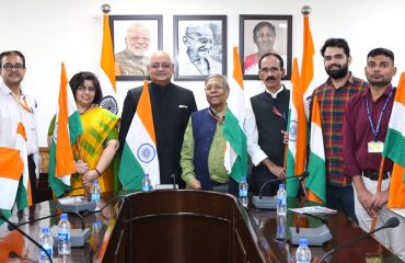 Har Ghar Tiranga Celebration on the occasion 79th Independence Day at the Law Commission of India, under the Chairmanship of Justice Dinesh Maheshwari,Hon’ble Chairperson