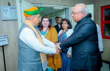 Interaction with Officers and Facilitation of essay winners by the Hon’ble Law Minister marked the special event on Human Rights in the LCI