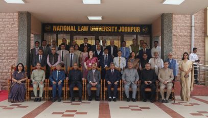 Signing of Memorandum of Understanding (MoU) between the 23rd Law Commission of India and National Law University, Jodhpur on 16.08.2026 for collaboration.