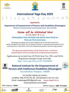 Yoga Day Flyer 2025