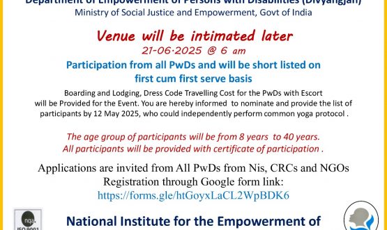 Yoga Day Flyer 2025