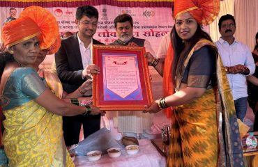 एकता प्रभागसंघ कोतवडे यांच्याकडून मा. मुख्य कार्यकारी अधिकारी यांना सन्मानपत्र प्रदान करण्यात आले