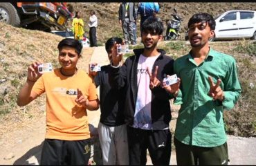 मतदान दिवस की झलक