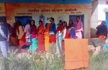 मतदान दिवस की झलक