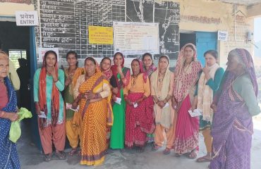 मतदान दिवस की झलक