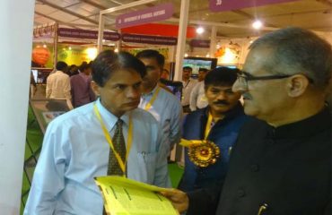 Sh. Anil Malik, IAS at HSSCA Stall in Agri Summit