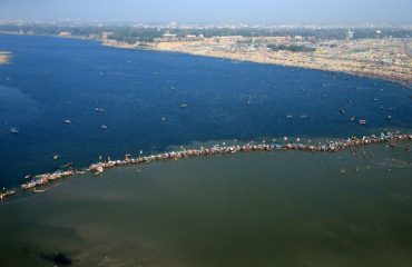 Aerial View of Sangam