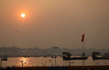 Sunset at River Ganga