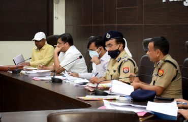 Divisional review meeting of Excise department and Law and Order