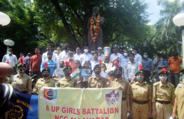 Divisional Commissioner paid tribute to the freedom fighter on the occasion of 115th birth anniversary of Chandrashekhar Azad