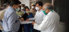 Inspection of Medical College, Allipur (under construction), District Women's Hospital and District Men's Hospital;?>