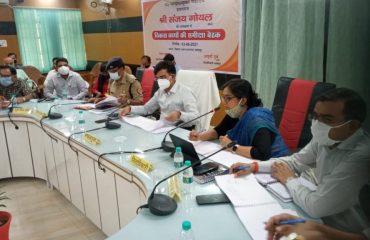 Review meeting of Development Projects