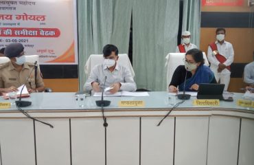 Review meeting of Development Projects