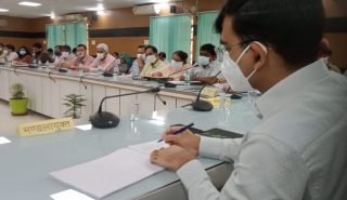 Review meeting of Development Projects