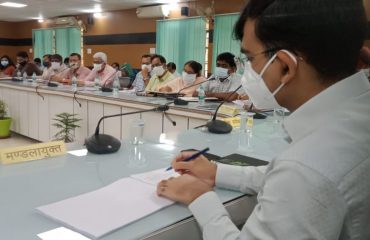 Review meeting of Development Projects