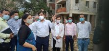 Inspection of Medical College, Allipur (under construction);?>