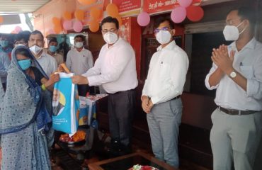 Distribution of free ration bags under Pradhan Mantri Garib Kalyan Anna Yojana