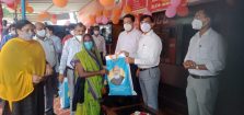 Distribution of free ration bags under Pradhan Mantri Garib Kalyan Anna Yojana;?>
