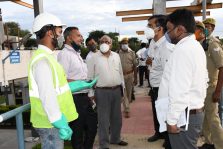 Visit of the Divisional Commissioner of Flood Affected Areas;?>