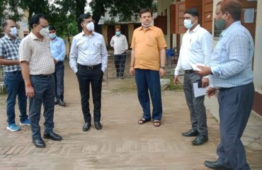 Surprise Inspection of Uttar Pradesh Joint Entrance Examination B.ED 2021-22 Examination Centres