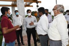 Visit of the Divisional Commissioner of Flood Affected Areas;?>