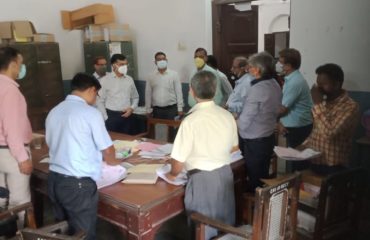 Surprise Inspection of Uttar Pradesh Joint Entrance Examination B.ED 2021-22 Examination Centres