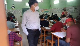 उत्तर प्रदेश संयुक्त प्रवेश परीक्षा बीएड 2021-22 के परीक्षा केंद्रों का औचक निरीक्षण