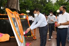 Grand event to celebrate Amrit Mahotsav, Chauri-Chaura Shatabdi Mahotsav and Kakori Train incident was organised;?>