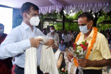 Grand event to celebrate Amrit Mahotsav, Chauri-Chaura Shatabdi Mahotsav and Kakori Train incident was organised;?>