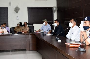 Meeting regarding Strengthening of Infrastructure Facilities with respect to Mahakumbh-2025