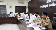 Divisional Review Meeting of Excise and Law & Order held under the chairmanship of Divisional Commissioner;?>