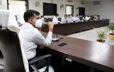 Meeting regarding Strengthening of Infrastructure Facilities with respect to Mahakumbh-2025;?>
