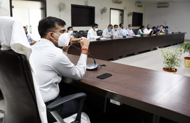 Meeting regarding Strengthening of Infrastructure Facilities with respect to Mahakumbh-2025