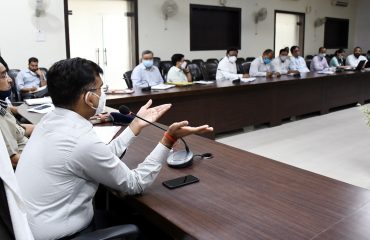 Meeting regarding Strengthening of Infrastructure Facilities with respect to Mahakumbh-2025