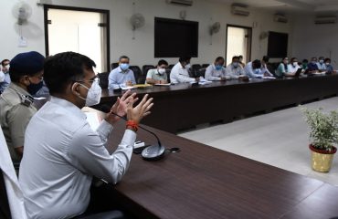 Meeting regarding Strengthening of Infrastructure Facilities with respect to Mahakumbh-2025