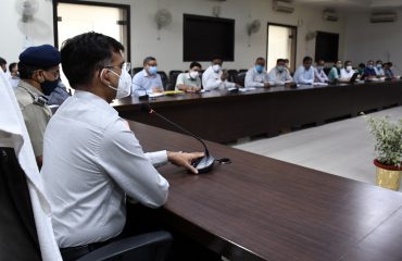 Meeting regarding Strengthening of Infrastructure Facilities with respect to Mahakumbh-2025