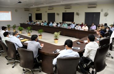 Meeting regarding Strengthening of Infrastructure Facilities with respect to Mahakumbh-2025