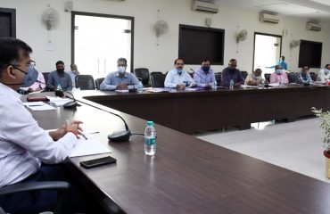अनुश्रवण, मूल्याकंन एवं समीक्षा समिति की बैठक