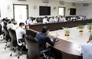 Meeting regarding Strengthening of Infrastructure Facilities with respect to Mahakumbh-2025