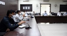 Meeting regarding Strengthening of Infrastructure Facilities with respect to Mahakumbh-2025;?>