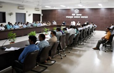 Meeting regarding Strengthening of Infrastructure Facilities with respect to Mahakumbh-2025