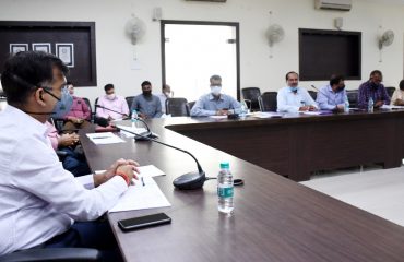 अनुश्रवण, मूल्याकंन एवं समीक्षा समिति की बैठक