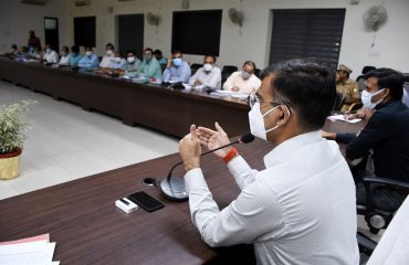 Meeting regarding Strengthening of Infrastructure Facilities with respect to Mahakumbh-2025