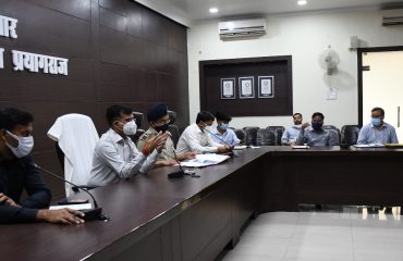 Meeting regarding Strengthening of Infrastructure Facilities with respect to Mahakumbh-2025