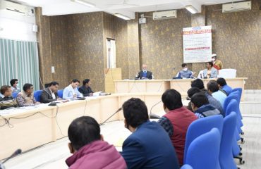 Electoral roll review meeting Kaushambi 15-12-21
