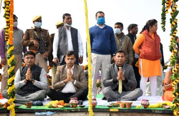 Magh Mela Ganga pujan 16-12-21