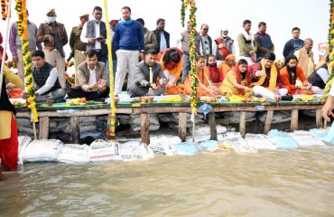 Magh Mela Ganga pujan 16-12-21