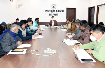 Meeting to review the status of paddy purchase 23-12-21