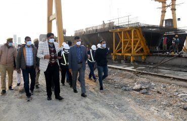 Inspection of 6-lane bridge 3-1-22